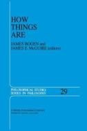 How Things Are di J. Bogen, J. E. Mcguire edito da Springer Netherlands