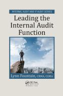 Leading The Internal Audit Function di Lynn Fountain edito da Taylor & Francis Ltd