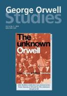 George Orwell Studies Vol.6 No.2 edito da Arima Publishing