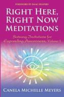 Right Here, Right Now Meditations: Satsang Invitations for Expanding Awareness (REVISED and UPDATED EDITION) di Canela Michelle Meyers edito da LIGHTNING SOURCE INC