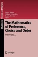The Mathematics of Preference, Choice and Order edito da Springer Berlin Heidelberg