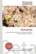 Utricularia edito da Betascript Publishing