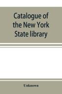 Catalogue of the New York State library, 1872. Subject-index of the general library di Unknown edito da Alpha Editions