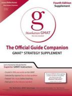 The Official Guide Companion [With Access Code] di Manhattan GMAT edito da MG Prep, Inc.