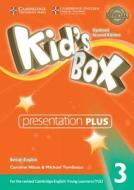 Kid's Box Level 3 Presentation Plus Dvd-rom British English di Caroline Nixon, Michael Tomlinson edito da Cambridge University Press