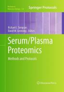 Serum/Plasma Proteomics edito da Humana Press