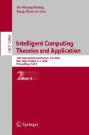 Intelligent Computing Theories and Application edito da Springer International Publishing