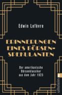 Erinnerungen eines Börsenspekulanten di Edwin Lefèvre edito da Ullstein Taschenbuchvlg.