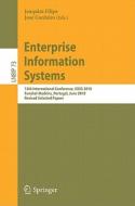 Enterprise Information Systems edito da Springer-Verlag GmbH