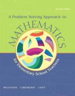 A Problem Solving Approach To Mathematics For Elementary School Teachers Plus Mymathlab Student Access Kit di Rick Billstein, Shlomo Libeskind, Johnny W. Lott edito da Pearson Education (us)