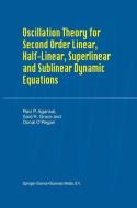 Oscillation Theory for Second Order Linear, Half-Linear, Superlinear and Sublinear Dynamic Equations di R. P. Agarwal, Said R. Grace, Donal O'Regan edito da Springer Netherlands