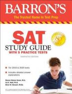 Barron's SAT Study Guide with 5 Practice Tests di Sharon Weiner Green, Ira K. Wolf, Brian W. Stewart edito da Kaplan Publishing