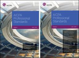 AICPA Professional Standards 2019, Volumes 1 and 2 di Aicpa edito da WILEY