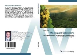 Weinexport Österreichs di Günter Seibl edito da AV Akademikerverlag