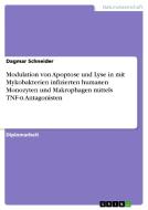Modulation von Apoptose und Lyse in mit Mykobakterien infizierten humanen Monozyten und Makrophagen mittels TNF-a Antago di Dagmar Schneider edito da GRIN Publishing