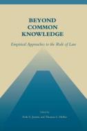 Beyond Common Knowledge edito da Stanford University Press