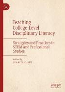 Teaching College-level Disciplinary Literacy edito da Springer Nature Switzerland Ag
