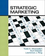 Strategic Marketing di Todd A. Mooradian, Kurt Matzler, Lawrence J. Ring edito da Prentice Hall