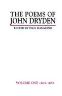 The Poems Of John Dryden: Volume One edito da Taylor & Francis Ltd