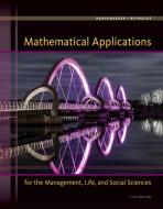 Mathematical Applications for the Management, Life, and Social Sciences di Ronald J. Harshbarger, James J. Reynolds edito da Cengage Learning, Inc