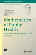 Mathematics Of Public Health edito da Springer International Publishing AG