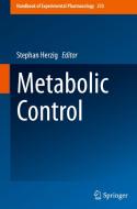 Metabolic Control edito da Springer International Publishing Ag
