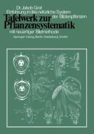 Tafelwerk zur Pflanzensystematik di J. Graf edito da Springer Berlin Heidelberg