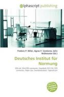 Deutsches Institut Fur Normung edito da Betascript Publishing