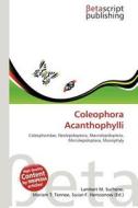 Coleophora Acanthophylli edito da Betascript Publishing