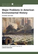 Major Problems In American Environmental History di Thomas G. Paterson, Carolyn Merchant edito da Cengage Learning, Inc