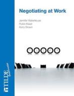Negotiating At Work di Jennifer Waterhouse, Robyn Keast, Kerrie Brown edito da Tilde Publishing