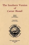 The Southern Version Of Cursor Mundi di Sarah M. Horrall edito da University Of Ottawa Press