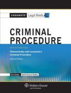 Casenote Legal Briefs: Criminal Procedure, Keyed to Chemerinsky and Levenson, 2nd Edition di Casenotes, Casenote Legal Briefs edito da Aspen Publishers