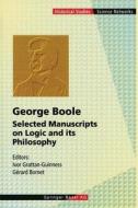 George Boole edito da Birkhäuser Basel