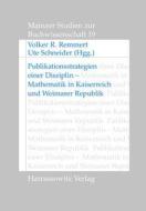 Publikationsstrategien einer Disziplin edito da Harrassowitz Verlag