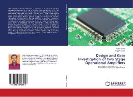 Design and Gain Investigation of two Stage Operational Amplifiers di Anil Sharma, Tripti Sharma edito da LAP Lambert Academic Publishing