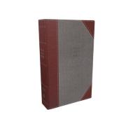 NKJV, Reference Bible, Super Giant Print, Cloth Over Board, Gray/Red, Red Letter Edition, Comfort Print di Thomas Nelson edito da THOMAS NELSON PUB