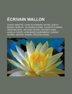 Crivain Wallon: Georges Simenon, Xavier di Livres Groupe edito da Books LLC, Wiki Series
