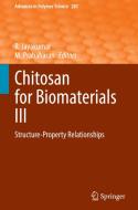 Chitosan for Biomaterials III edito da Springer International Publishing