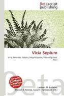 Vicia Sepium edito da Betascript Publishing