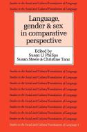 Language, Gender, and Sex in Comparative Perspective edito da Cambridge University Press