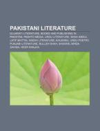 Pakistani Literature: Books And Publishi di Books Llc edito da Books LLC, Wiki Series