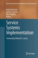 Service Systems Implementation edito da Springer US