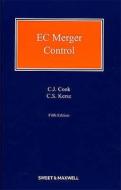 Ec Merger Control di John Cook, Christopher Kerse edito da Sweet & Maxwell Ltd