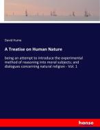 A Treatise on Human Nature di David Hume edito da hansebooks