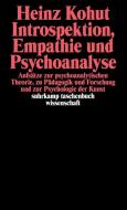 Introspektion, Empathie und Psychoanalyse di Heinz Kohut edito da Suhrkamp Verlag AG