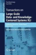 Transactions on Large-Scale Data- and Knowledge-Centered Systems XLI edito da Springer-Verlag GmbH