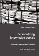 Personalizing Knowledge Portals di Eva Oberbichler edito da Vdm Verlag Dr. Mueller E.k.