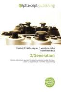D/generation edito da Vdm Publishing House