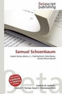 Samuel Schoenbaum edito da Betascript Publishing